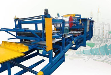 रॉक ऊन सैंडविच पैनल उत्पादन लाइन रोल बनाने की मशीन 250 मिमी मोटाई
