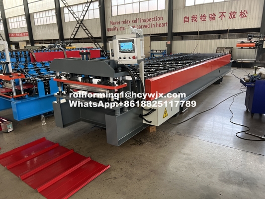 380v 3 चरण 50hz छत शीट रोल मोल्डिंग मशीन मोटाई के लिए 0.3-0.8 मिमी
