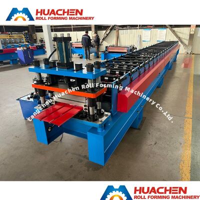 45 Steel Shaft Material Wall Sliding Roll Forming Machine Designed to Process GI PPGI Tile Type Metal Sheets Efficiently