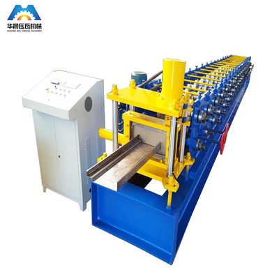 गुणवत्ता  High Precise Roll Forming Machinery Shutter Door Frame 17 Rows 45# rollers कारखाना