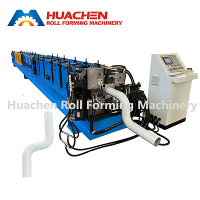 गुणवत्ता  333mm Gutter Downspout Machine Pipe Diameter 100mm कारखाना