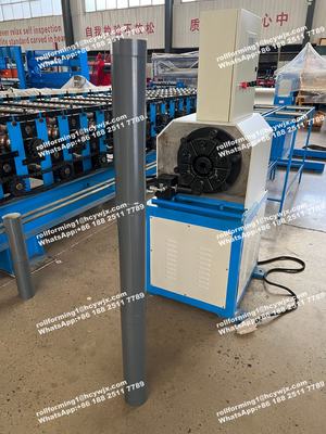 बारिश का पानी स्टील डाउन पाइप रोल बनाने की मशीन 333