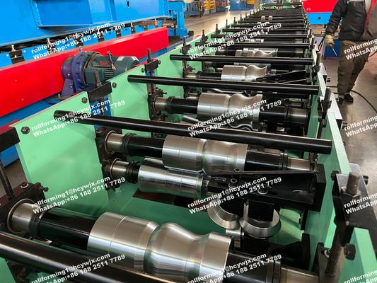 बारिश के पानी के नाले प्रोफाइल के लिए स्टील / एल्यूमिनियम / कॉपर नाला मशीन