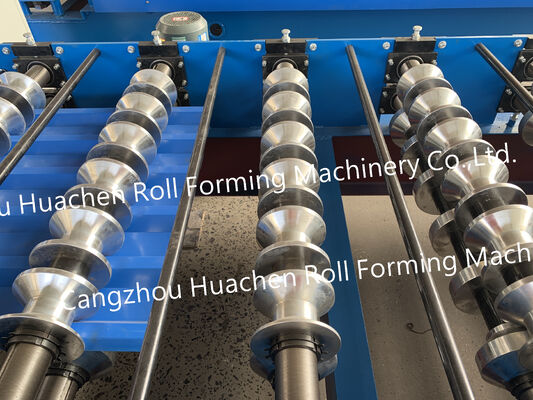 Trapezoid Roofing Tile Roll Forming Machine Standing Seam Roof Rolling