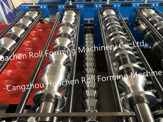 High-efficiency metal roof panel sheet forming machine for construction applications