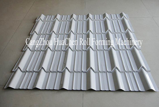 70 मिमी शाफ्ट व्यास डबल लेयर रोल बनाने की मशीन जिसमें 11 रो रोलर और पीएलसी नियंत्रण है