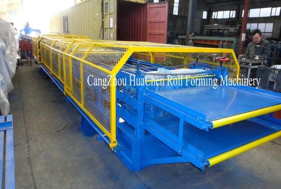 सीमेंस पीएलसी डबल लेयर रूफ पैनल रोल बनाने की मशीन हार्ड रोलर्स नंबर 45 स्टील के साथ;