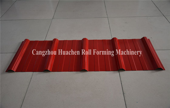 PLC नियंत्रण प्रणाली के साथ मशीन बनाने trapezoidal प्रोफ़ाइल रोल