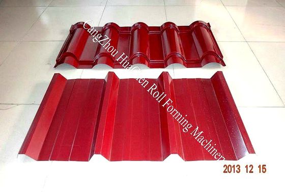 440V स्वनिर्धारित छत प्रोफ़ाइल डबल लेयर रोल छत सीई के लिए बनाने की मशीन