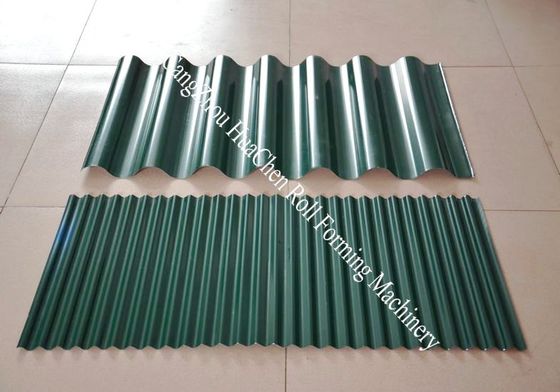 उच्च गति धातु छत रोल बनाने मशीन स्वचालित हाइड्रोलिक कटाई