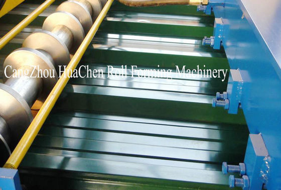 Trapezoidal छत की दीवार पैनल शीत रोल पूर्व जस्ती इस्पात हाई स्पीड