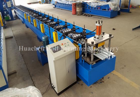 स्टील प्लेट की छत शीट बनाने की मशीन, दीवार पैनल हाइड्रोलिक decoiler के साथ बनाने की मशीन