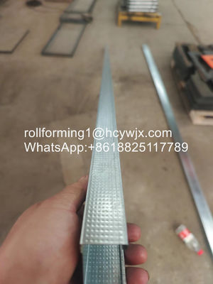 पीएलसी नियंत्रण स्टड रोल हाइड्रोलिक काटने के साथ बनाने की मशीन, गति 0 बनाने - 15 मीटर / मिन