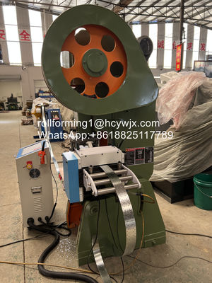 Cr12 कटर 45 # स्टील एंगल कील रोल बनाने की मशीन