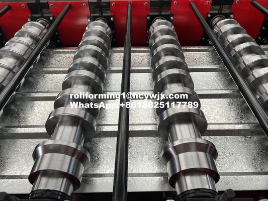 G250-G300 जिंक कॉइल रूफ बनाने की मशीन, पैनल रोल बनाने की मशीन तीन चरण