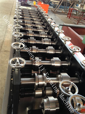 लाइट स्टील / मेटल स्टड / कील फ्रेमिंग के लिए 5.5kw कोल्ड रोल बनाने की मशीन
