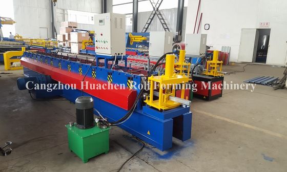 पीएलसी कंप्यूटर नियंत्रण शटर द्वार स्वत: रोल बनाने उपकरण 8 - 10 मीटर / मिनट