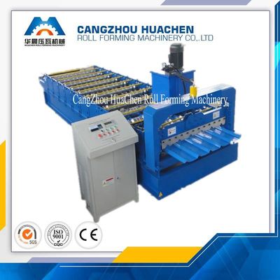 नालीदार धातु छत शीट रोल मशीन पूरी तरह से स्वचालित बनाने 4.5T