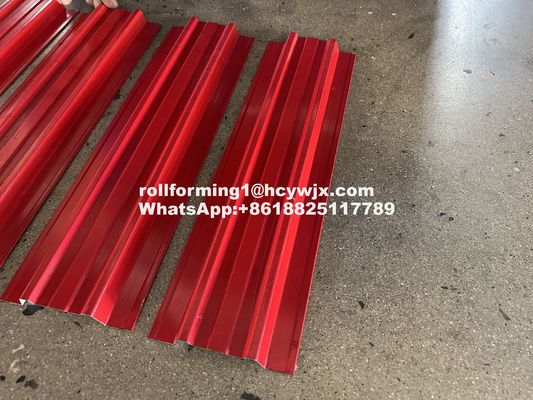 हाई स्पीड पीएलसी कंट्रोल वॉल पैनल रोल फोर्मिंग मशीन 15m/Min