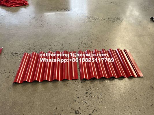 15 मीटर/मिनट की रफ्तार से घुमावदार शीट बनाने की मशीन ओमरोन एन्कोडर विश्वसनीय प्रदर्शन