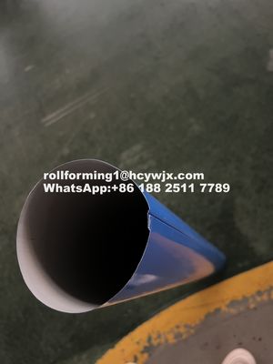 उच्च मांग वाले बाजार के लिए क्षमता 10-15m/min डाउनस्पूट रोल फोर्मिंग मशीन