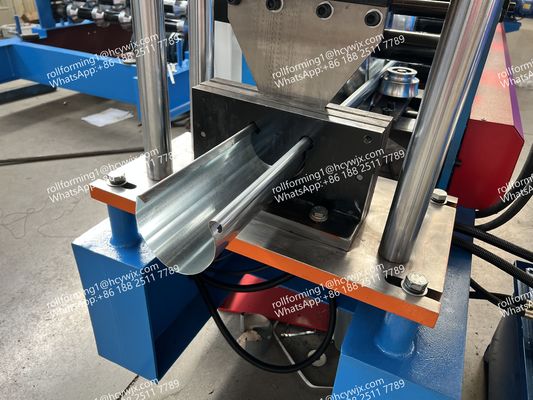 अर्ध गोल गटर बनाने की मशीन Cr 12 उच्च ग्रेड स्टील काटने ब्लेड