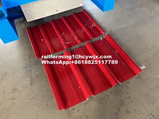 सीई प्रमाणीकरण के साथ स्वचालित चलती डबल लेयर रोल बनाने की मशीन