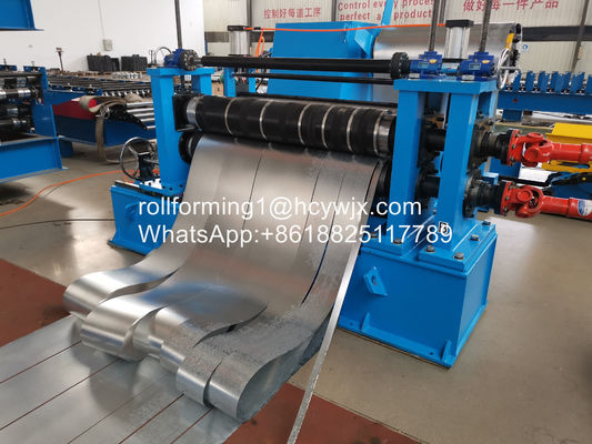 जीआई / पीपीजीआई कच्चे माल स्टील कॉइल काटने के साथ लाइन