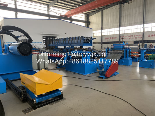 जीआई / पीपीजीआई कच्चे माल स्टील कॉइल काटने के साथ लाइन