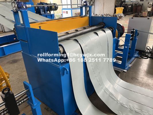 जीआई/पीपीजीआई कच्चे माल के लिए पीएलसी नियंत्रित स्लिटर कटर मशीन