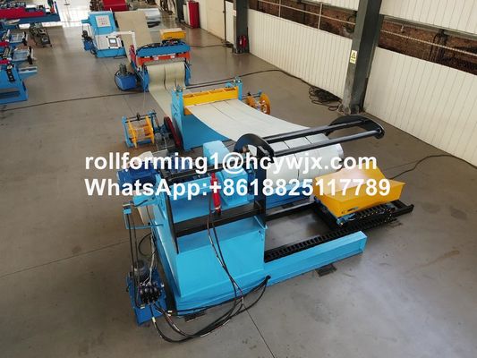 पीएलसी नियंत्रण प्रणाली के साथ स्वचालित स्लिटर कटर मशीन लाइन