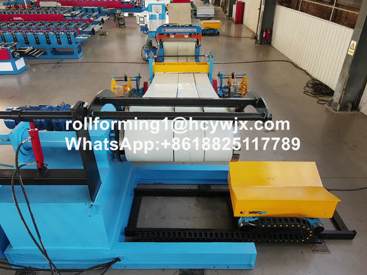 पीएलसी नियंत्रण प्रणाली स्वचालित काटने की चौड़ाई 1000-1600 मिमी के साथ स्लिटर कटर मशीन