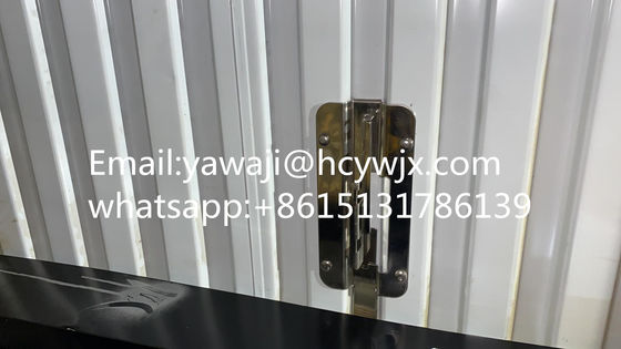 HC15-79-395 रोल अप डोर शटर डोर रोल फोर्मिंग मशीन पूरी तरह से स्वचालित आसान संचालित