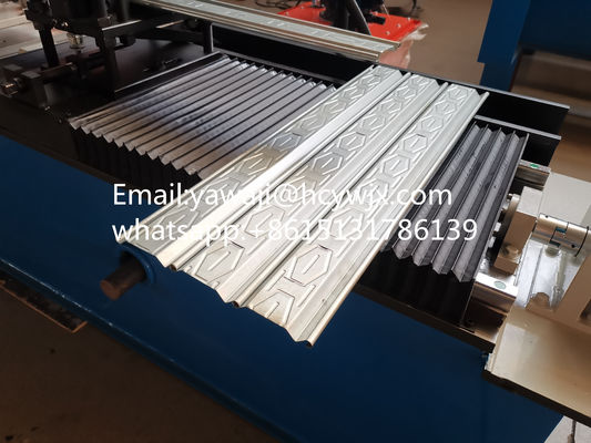 रंग स्टील शटर दरवाजा रोल बनाने की मशीन 15m/min