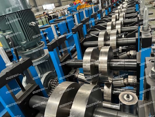 CZU M4Z/M4C Purlins रोल बनाने की मशीन एक क्लिक प्रोफाइल आकार बदलना