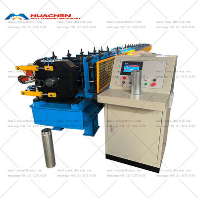 स्वचालित आसान नियंत्रण डाउन स्पूट डाउन पाद रोल बनाने की मशीन