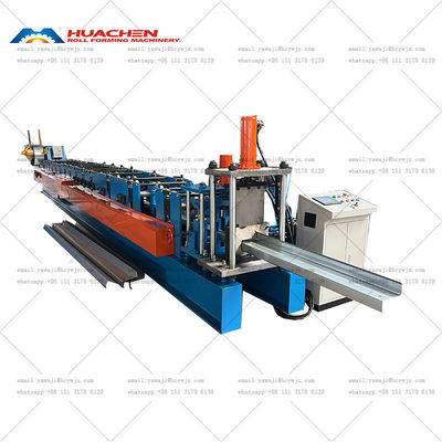 7.5KW चेन ड्राइव अनुकूलन योग्य स्वचालित CZ Purlin उत्पादन मशीन