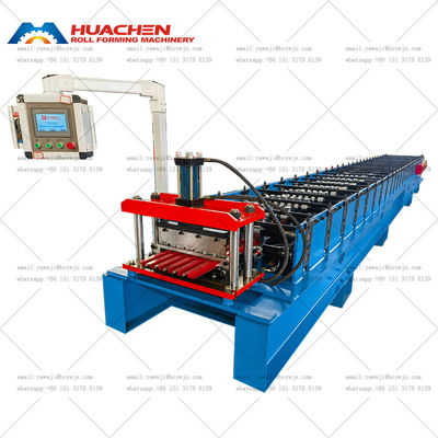 0.3-0.8 मिमी मोटाई के लिए एकल परत ट्रैपेज़ॉइडल शीट धातु मशीनें