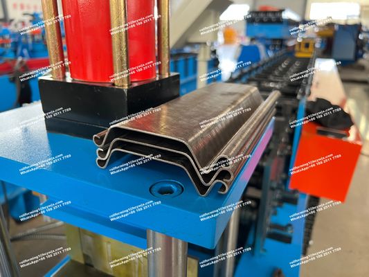 14 स्टेशनों के साथ अनुकूलित स्टील रोलर शटर डोर रोल बनाने की मशीन