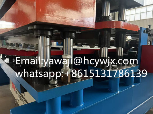 धातु छत रोल बनाने की मशीन के लिए गति उत्पादन 15m/min 70mm शाफ्ट व्यास