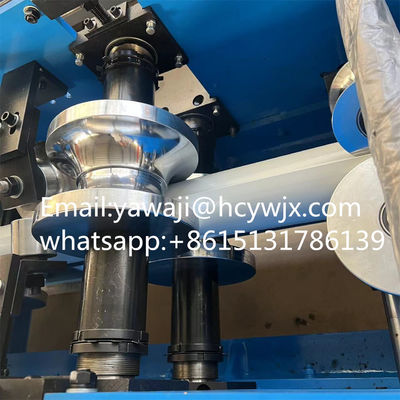 स्वचालित गटर कोहनी डाउनस्पूट रोल बनाने की मशीन