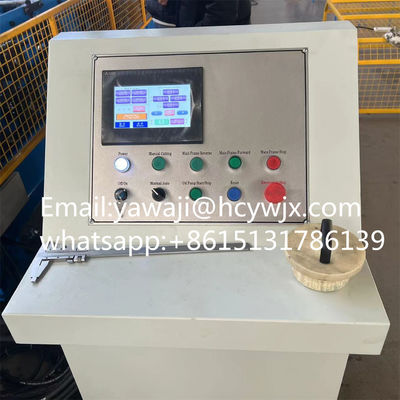 स्वचालित गटर कोहनी डाउनस्पूट रोल बनाने की मशीन