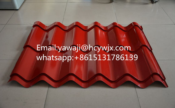 कुशल लोकप्रिय ग्लेज़्ड टाइल रोल पूर्व ग्लेज़्ड टाइल रोल बनाने की मशीन