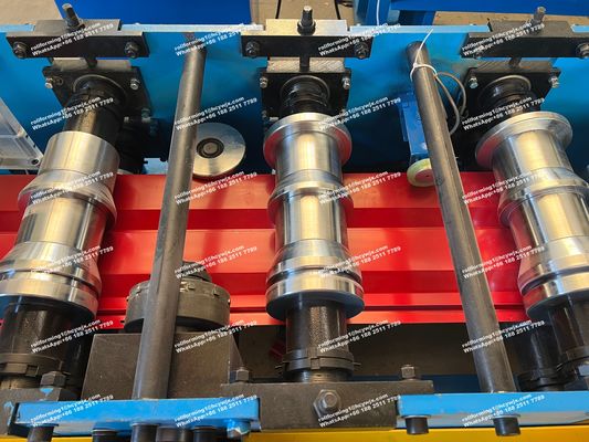 20 रोलर स्टेशन नियंत्रण प्रणाली पीएलसी नियंत्रण दीवार के लिए ठंड स्टील रोल बनाने की मशीन