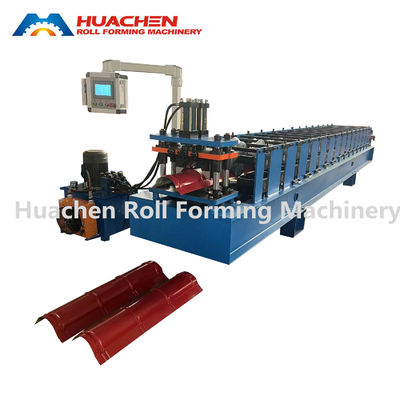 चीन रिज कैप टाइल रोल बनाने की मशीन