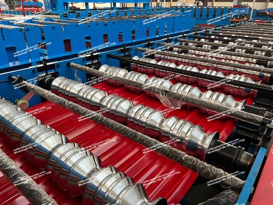 धातु टाइल रूफिंग पैनल रोल बनाने की मशीन