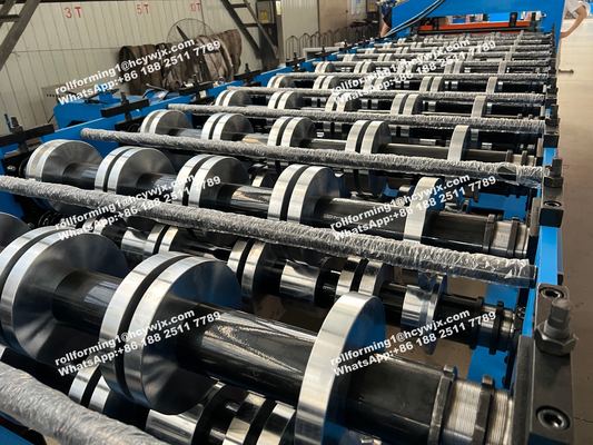 फ्लोर डेक पैनल फ्लोर डेक रोल बनाने की मशीन 24 स्टेशन