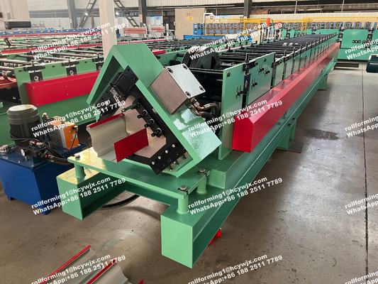 बारिश के पानी के नाले प्रोफाइल के लिए स्टील / एल्यूमिनियम / कॉपर नाला मशीन