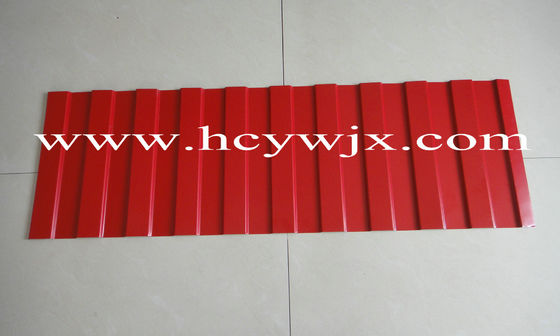 ब्लू हाई स्पीड छत पैनल मशीन बनाने रोल / रोल पूर्व