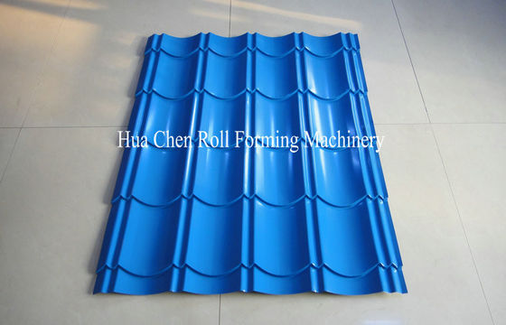 उच्च क्षमता ग्लेज़ेड स्टील टाइल रोल बनाने की मशीन 380V 50 हर्ट्ज 3 चरण